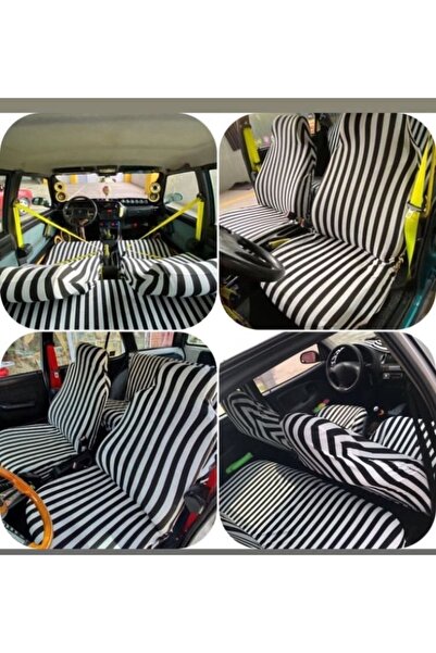 AYDIN TEKSTİL zebra çizgili servis kılıfı