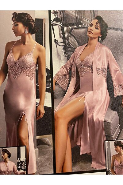 Carmella 6'LI SATEN GECELİK TAKIMI