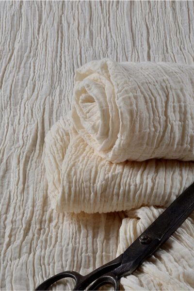 BestNaturals Natural Double Layer Şile Cloth Fabric - Natural - Eco-Friendly - Organic - Dressing Fabric