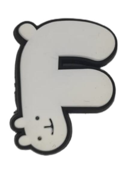 Crocs Terlik Süsü F harfi Şekilli 2/kalemlik Süsü/bileklik Süsü/anahtarlık Süsü/terlik Takıları