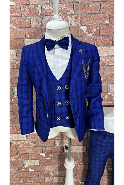 HAYTA Set costum copii cu vestă și cămașă Almira