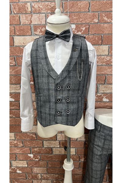 HAYTA Children's Vest Suit Shirt Set Bunny