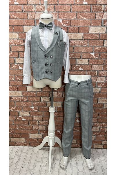 HAYTA Children's Vest Suit Shirt Set Bunny