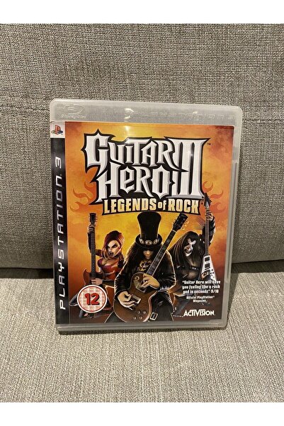 CAPCOM PS3 GUİTAR HERO 3 LEGENDS OF ROCK GH 3 TEŞHİR