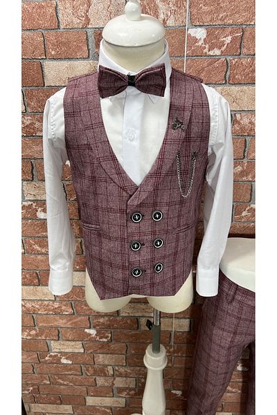 HAYTA Children's Vest Suit Shirt Set Bunny