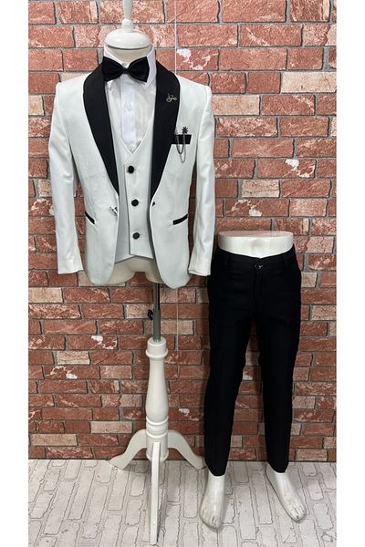 HAYTA Children's Suit with Vest and Shirt Set Milano Plus