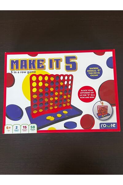 jokergames لعبة Make it 5 للذكاء والاستراتيجية