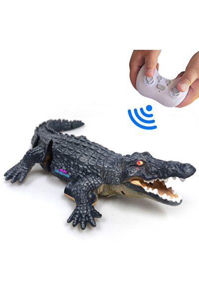 hediyecik Rc Uzaktan Kumandalı Suda Giden Timsah Şarjlı Full Fonksiyon