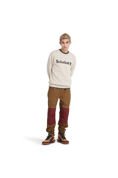 Timberland Φούτερ Wwes Crew Neck (κανονικό Bb) Ανδρικό μπεζ φούτερ Tb0a27hccy21