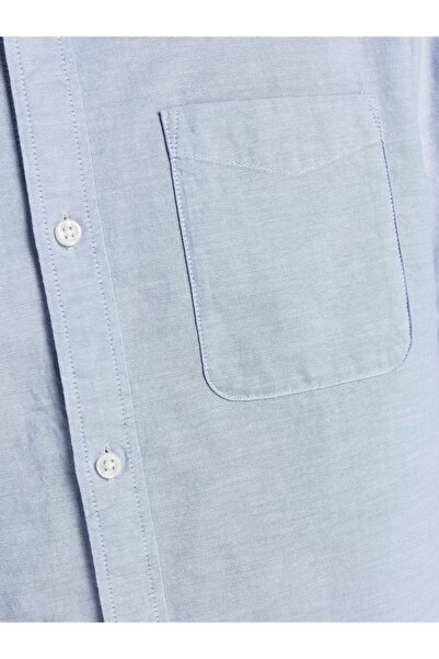 Jack & Jones Домашня сорочка з довгими рукавами OXFORD GÖMLEK, комір на ґудзиках