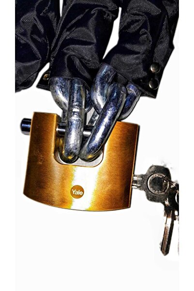 Vi Caro Grade80 G80 10 MM Kalınlık 3 Metre Demir Makası ile kesilmez Çelik Mo...