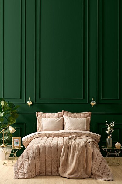 Karaca Home Alba Ikat Gold 8 Parça Çeyiz Seti