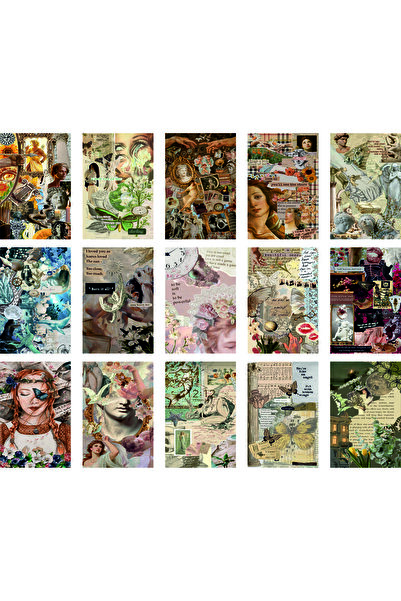 TELLGRAF Heykel Temalı Kartpostal Seti (10x15 cm 15 adet)