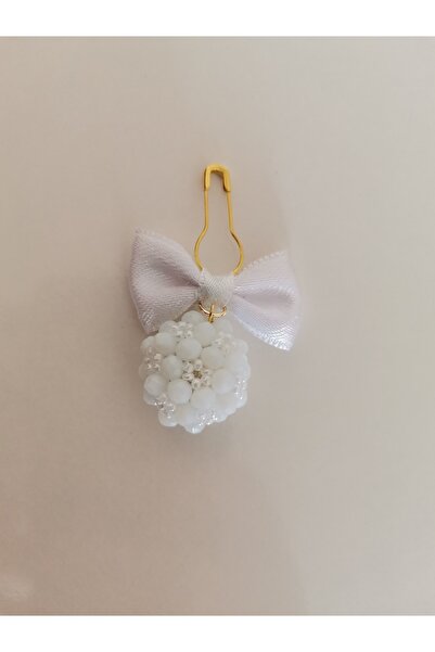 MİNİK ADIMLAR خطوات صغيرة مستديرة بياقة الطفل ووسادة ودبوس سرير الأطفال