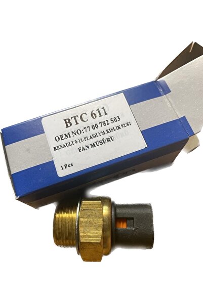BTC RENAULT 9-11 FLASH Y.M KIŞLIK FAN MÜŞÜRÜ 92/82 DERECE