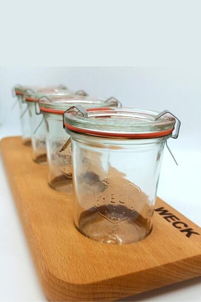 Weck 160 Ml Glass Breakfast Jar Set