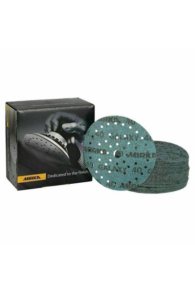 MİRKA Galaxy 150mm Grip Multifit Hızlı Tozsuz P2000 Zımpara 50'li Paket