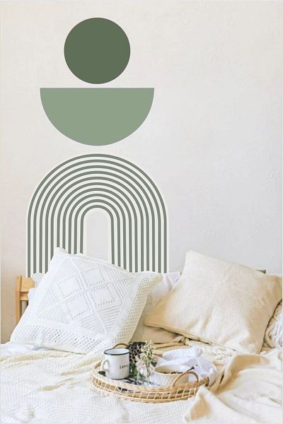 Piksel Grafik Γεωμετρικό αυτοκόλλητο τοίχου Bohemian