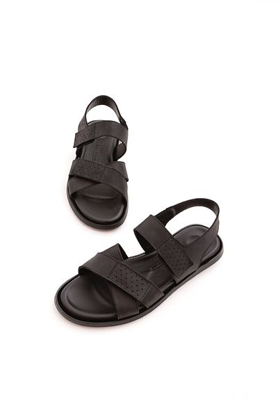 Tamer Tanca Genuine Leather Men's Casual Sandals - 876 434 Y22