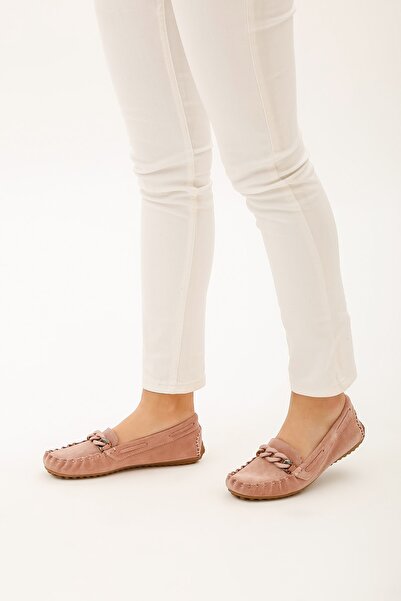 Tamer Tanca Γυναικεία παπούτσια οδήγησης από γνήσιο δέρμα 880 3004 Byn Ayk Y22