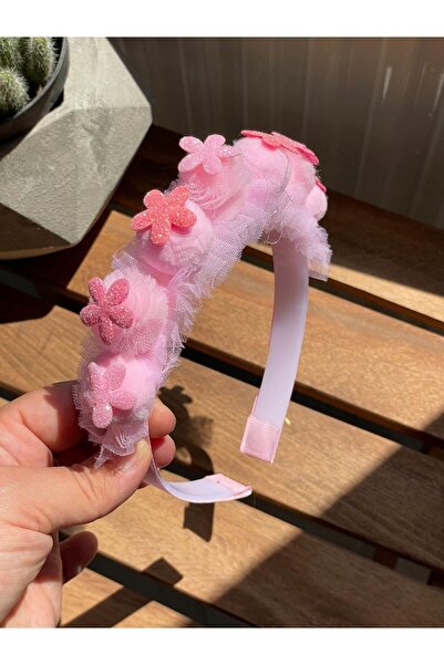 SUBU TASARIM Pudră de coroană cu pieptene în formă de pompon SBT1698