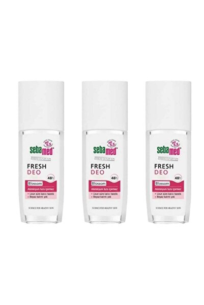 Sebamed Hassas Ciltler Için Fresh Deo Blossom 75 ml X 3 Adet