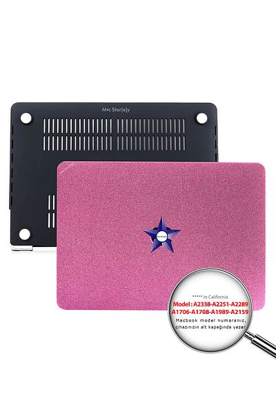 Mcstorey Macbook Pro Case 13 Inch Silvery M1-m2 A1706 A1708 A1989 A2159 A2251 A2289 A2338 Compatible With G1505
