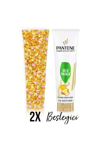 Pantene Doğal Sentez Güç Ve Parlaklık Saç Bakım Kremi 275 ml
