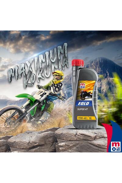Moil Eolo Super 4t 15w - 40 Motor Yağı 1 Lt ( Üretim Yılı : 2021 )