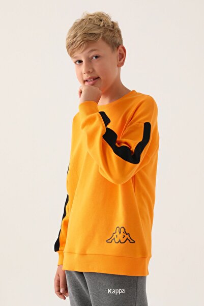 Kappa Boys' Sweatshirt - Apricot