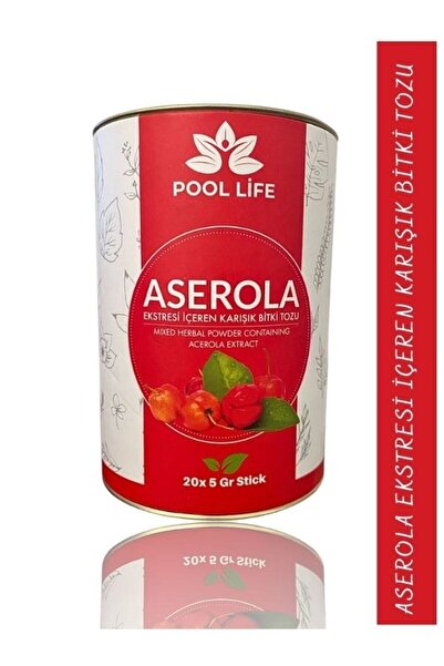 Genel Markalar Aserola Tozu Aserola Ekstresi Içeren Karışık Bitki Çayı 20li Stick