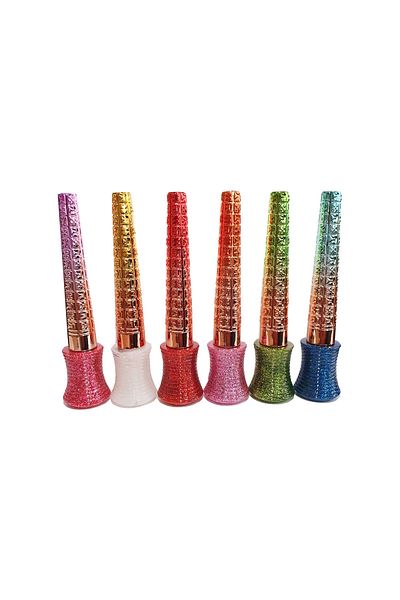 ELFSELY 6-Piece Colorful Glitter Glitter Eyeliner