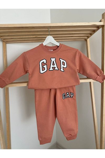 GAP Kids طقم بدلة رياضية للأطفال عالي الجودة / طقم علوي سفلي للأطفال