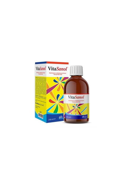 Allergo Vitasanol Multivitamin Syrup 250 ml