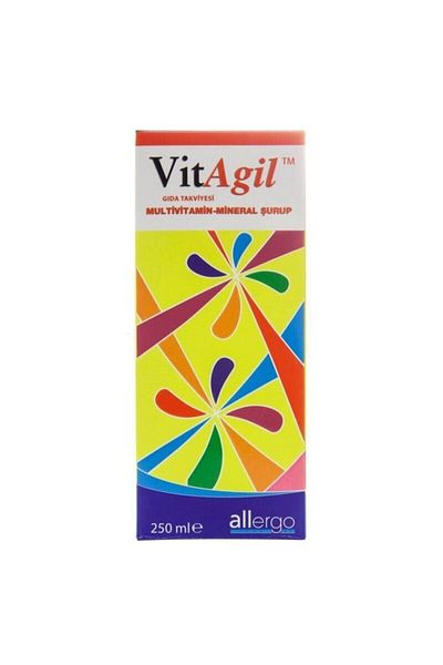 Allergo فيتاجيل 250 مل شراب متعدد الفيتامينات والمعادن