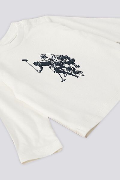 U.S. Polo Assn. مجموعة مكونة من 3 قطع للأطفال من U.S. Polo Assn باللون النيلي الداكن