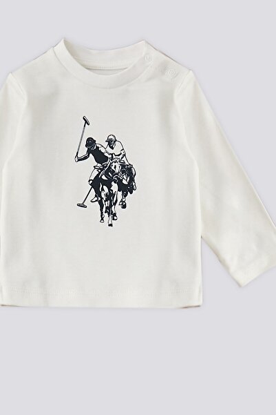 U.S. Polo Assn. U.S. Polo Assn Petrol Kanguru Cep Detay Garnili Bebek 3Lü Takım