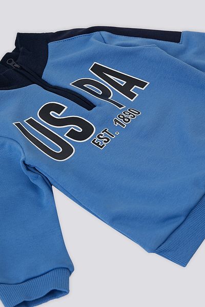 U.S. Polo Assn. U.S. Polo Assn Blue Fermoar Guler Stand Baby Set de 2