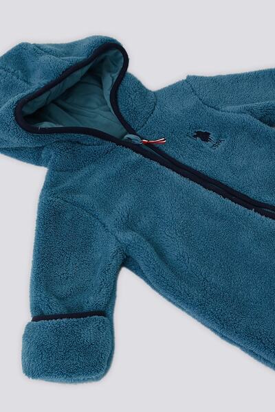 U.S. Polo Assn. BASE. Polo Assn Petrol Booties Baby Jumpsuit