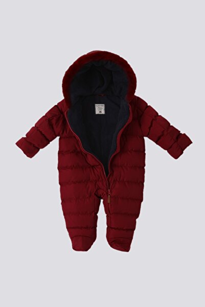 U.S. Polo Assn. U.S. Polo Assn Bordo İçi Polar Kozmonot Bebek Mont