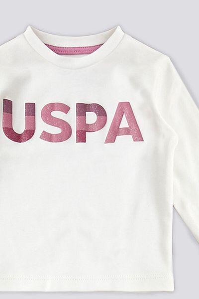 U.S. Polo Assn. BASE. Polo Assn Pink Zippered Baby 3-Piece Set
