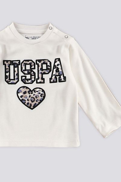 U.S. Polo Assn. طقم أطفال من القطبية بسحاب باللون البيج من يو اس بولو أسن مكون من 3 قطع