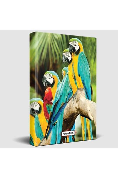 Halk Kitabevi Parrot Family - Planning Notebook