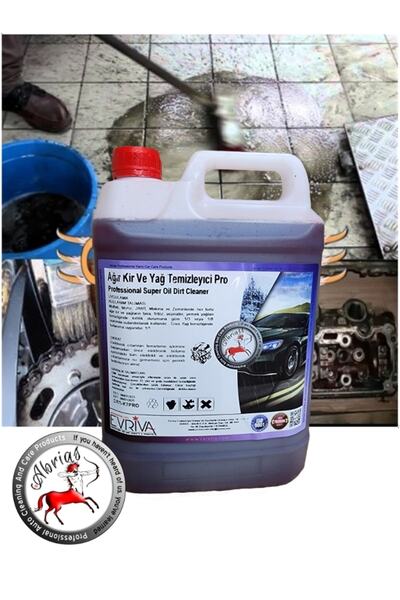 Abrias Ağır Kir Ve Yağ Temizleyici 1/2 1/5 Konsantre 5kg