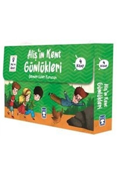 Timaş Çocuk Aliş'in Kent Günlükleri Seti (4 KİTAP TAKIM)