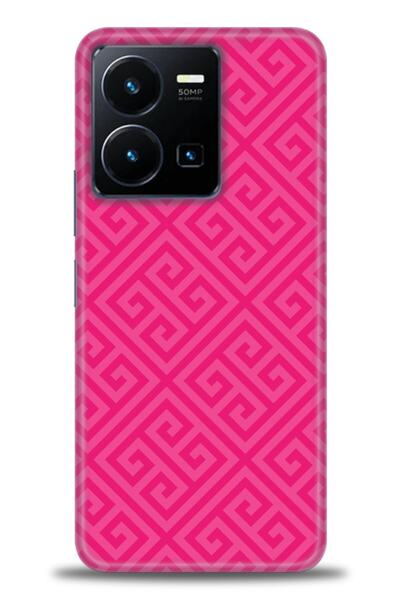 MRCİLETİSİM Xiaomi Redmi Note 12 Pro 5g Case Hd Printed Case - Pink Mosaic + ...