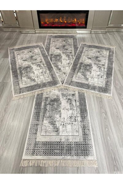 ALLGELSİN Yatak Odası Seti Yıkanabilir 3 'lü Yatak Odası Yolluk Takımı 2 Adet...