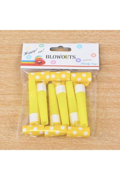 Big Party Kaynana Dili Puantiyeli Sarı 6lı