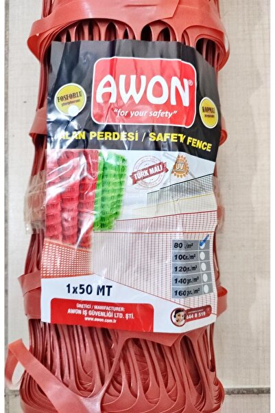 Awon Plastik İthal Tip Kopmaz Emniyet Alan Perdesi