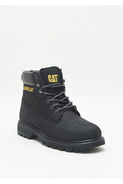 Cat Caterpillar Colorado Black Nubuck Boots